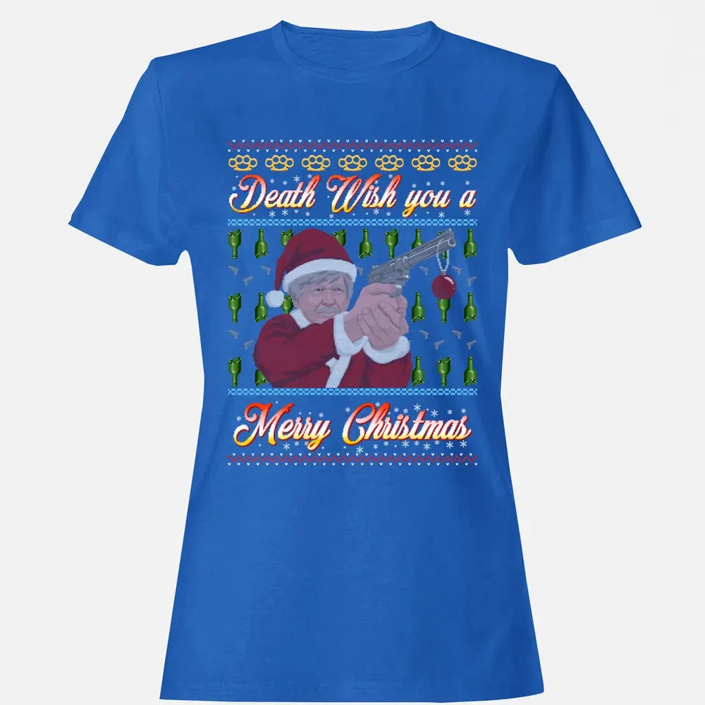 Death wish you a Merry Christmas Women's T-shirt - 14