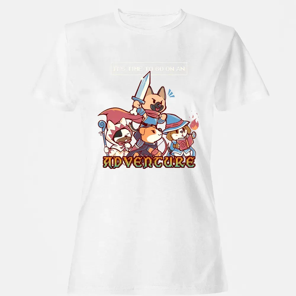 Time To Go On An Adventure Women's T-shirt - 16