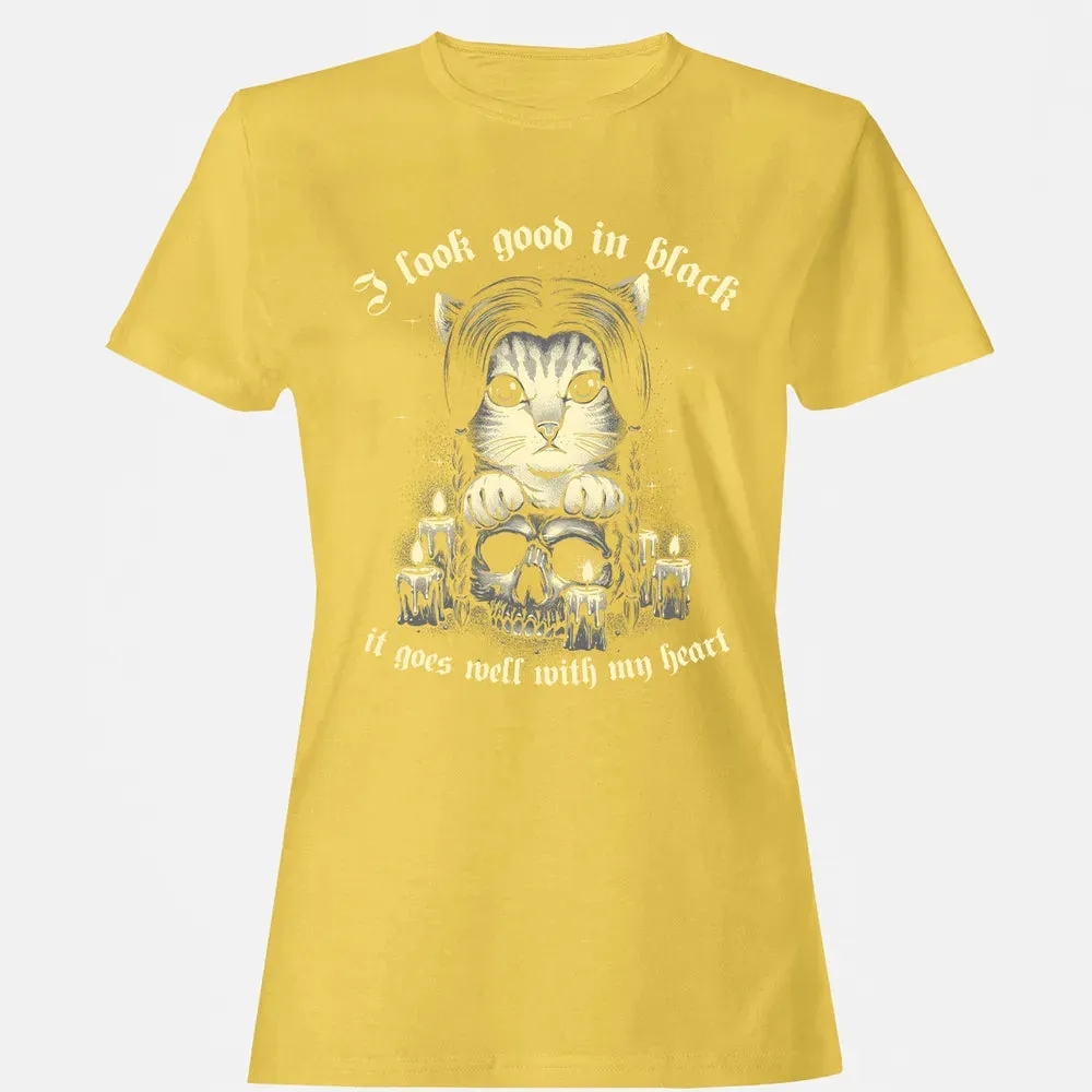I Look good in black Women's T-shirt - 4