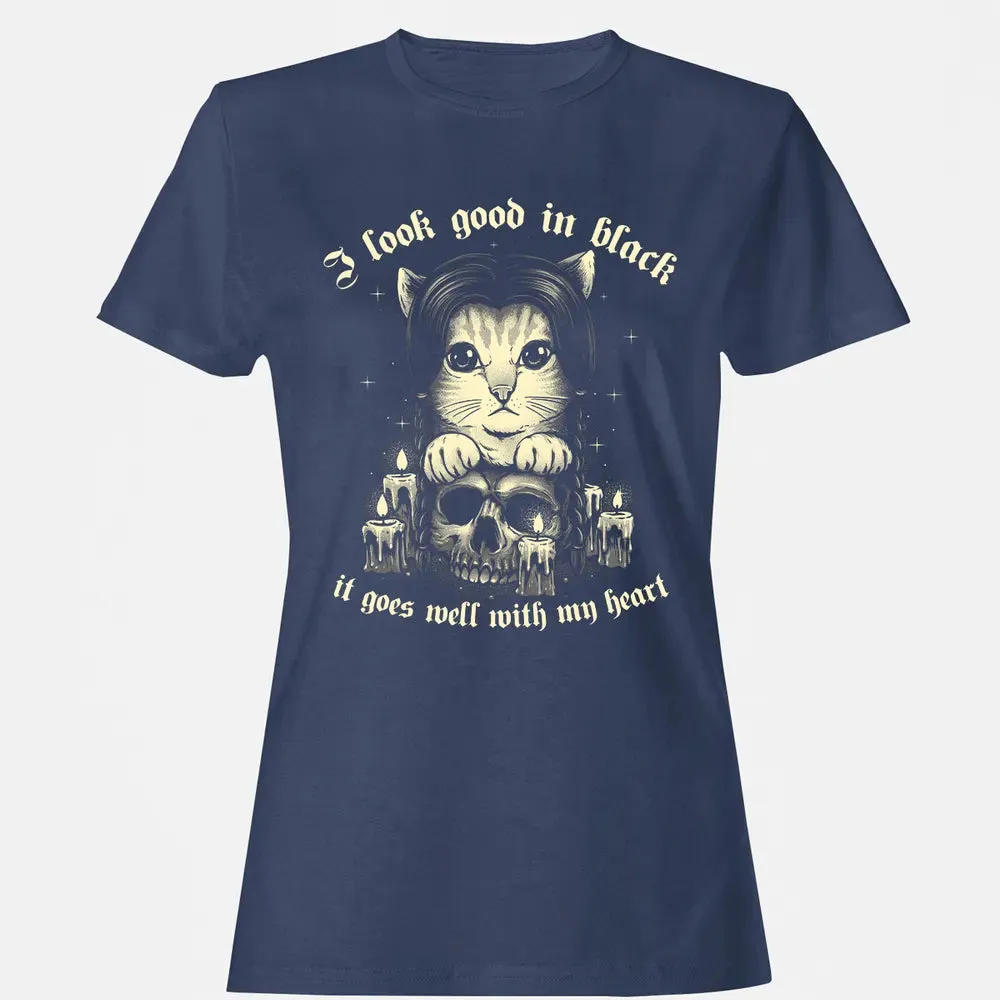 I Look good in black Women's T-shirt - 10