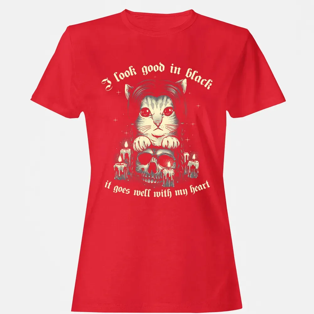 I Look good in black Women's T-shirt - 13
