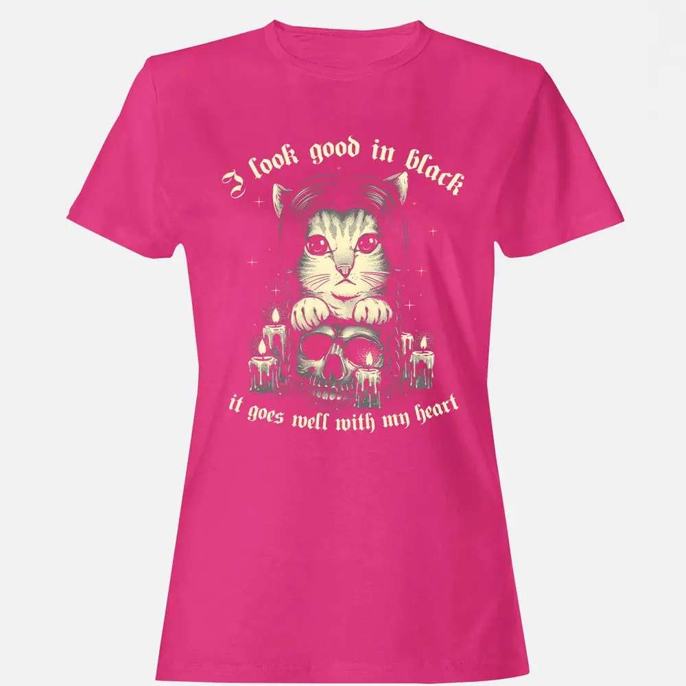 I Look good in black Women's T-shirt - 6