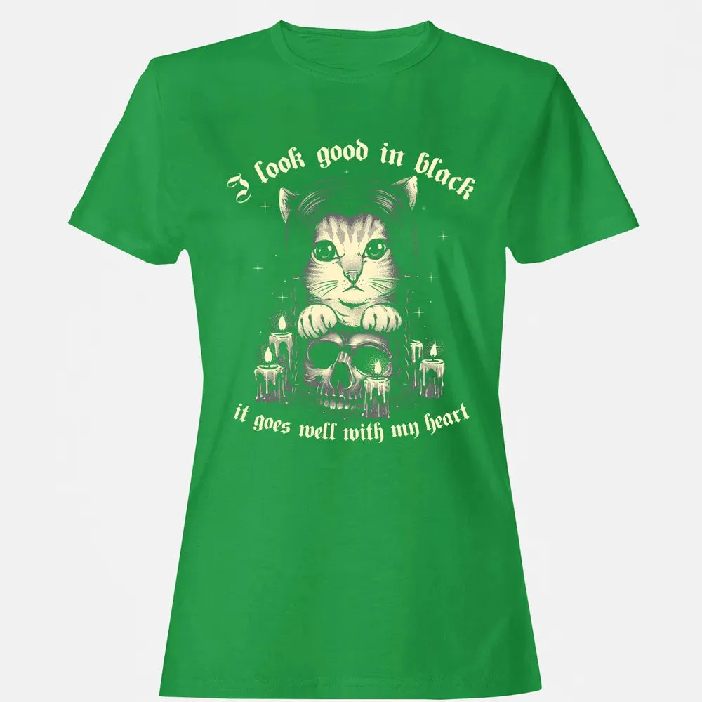 I Look good in black Women's T-shirt - 7