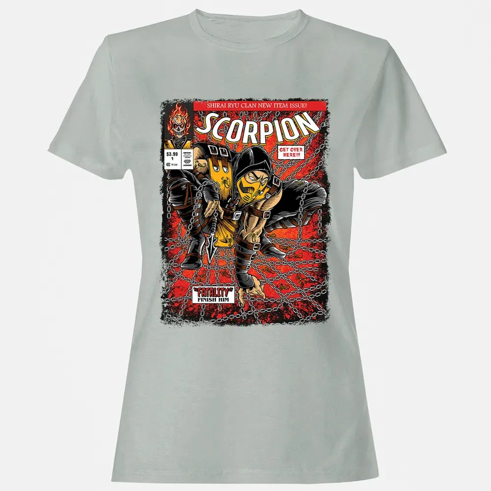 Scorpion Comic Women's T-shirt - 2