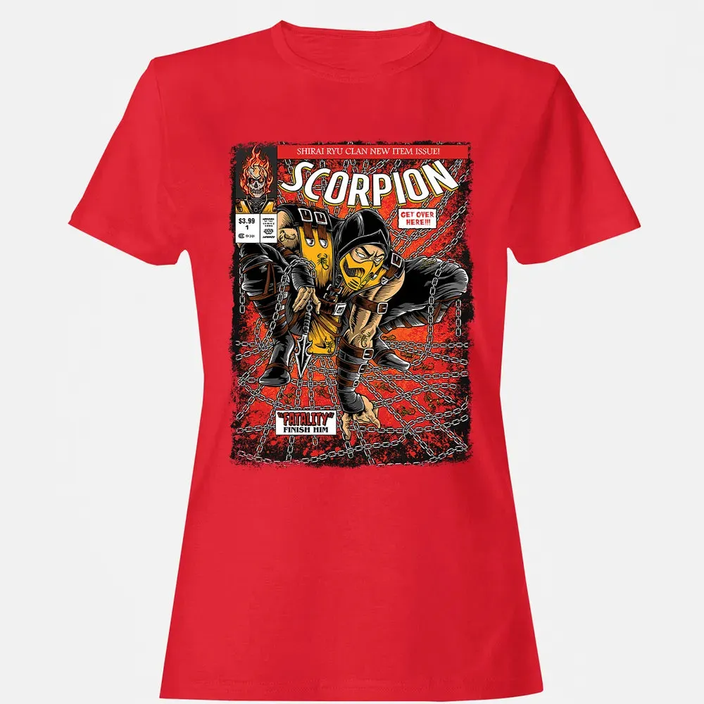 Scorpion Comic Women's T-shirt - 13