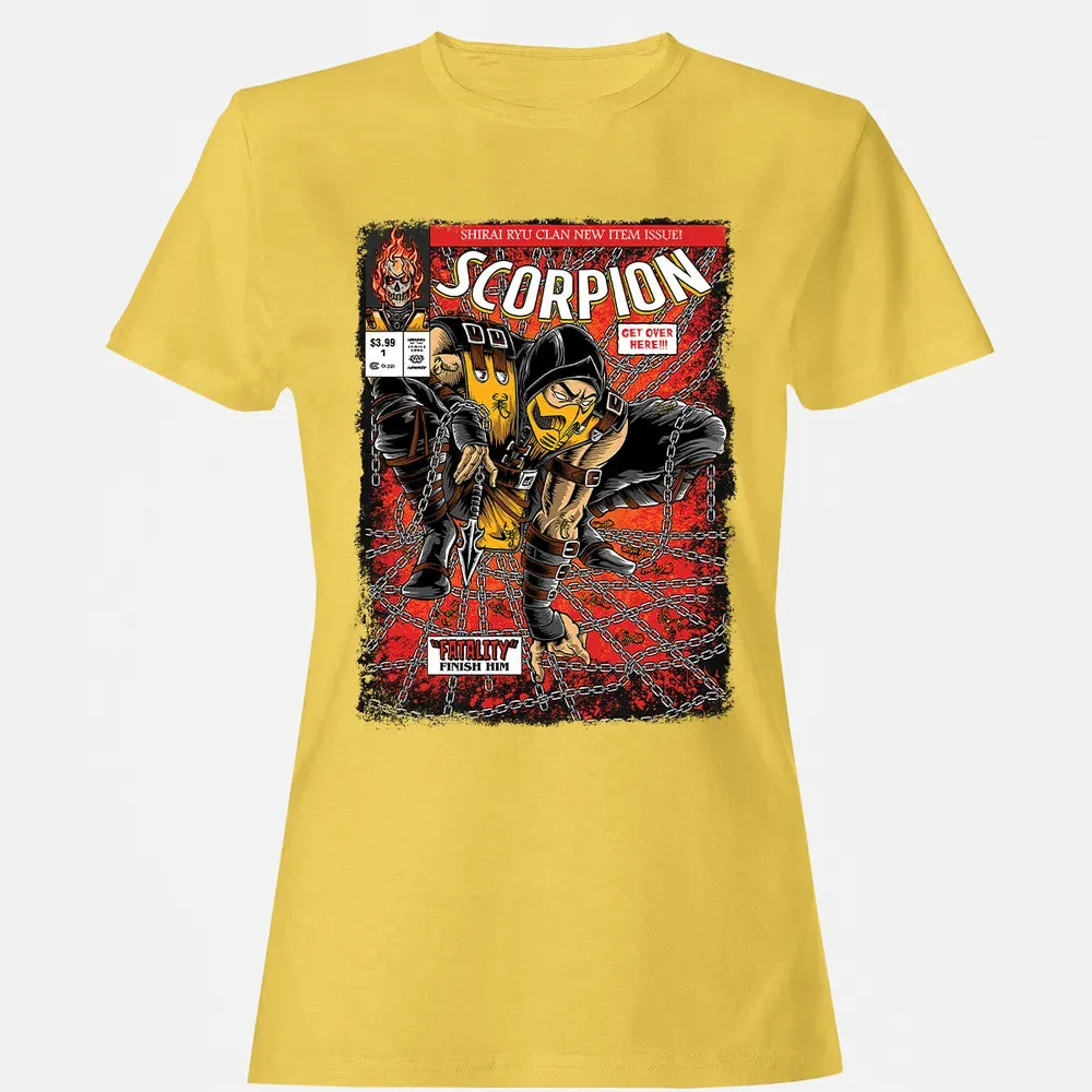 Scorpion Comic Women's T-shirt - 4