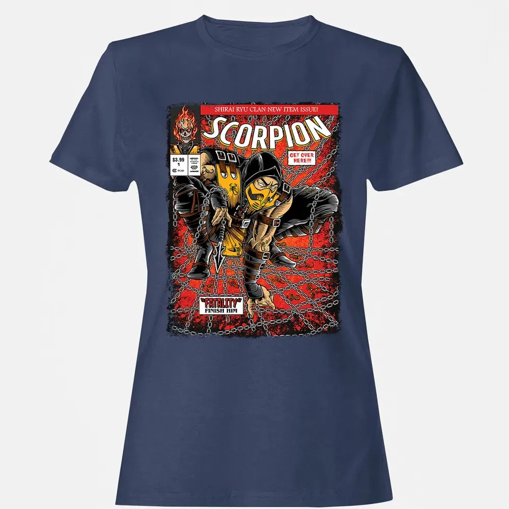 Scorpion Comic Women's T-shirt - 10