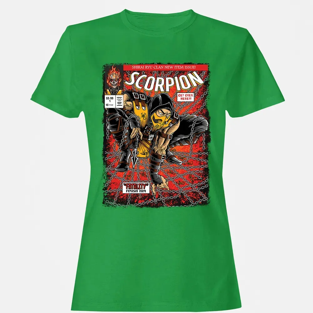 Scorpion Comic Women's T-shirt - 7
