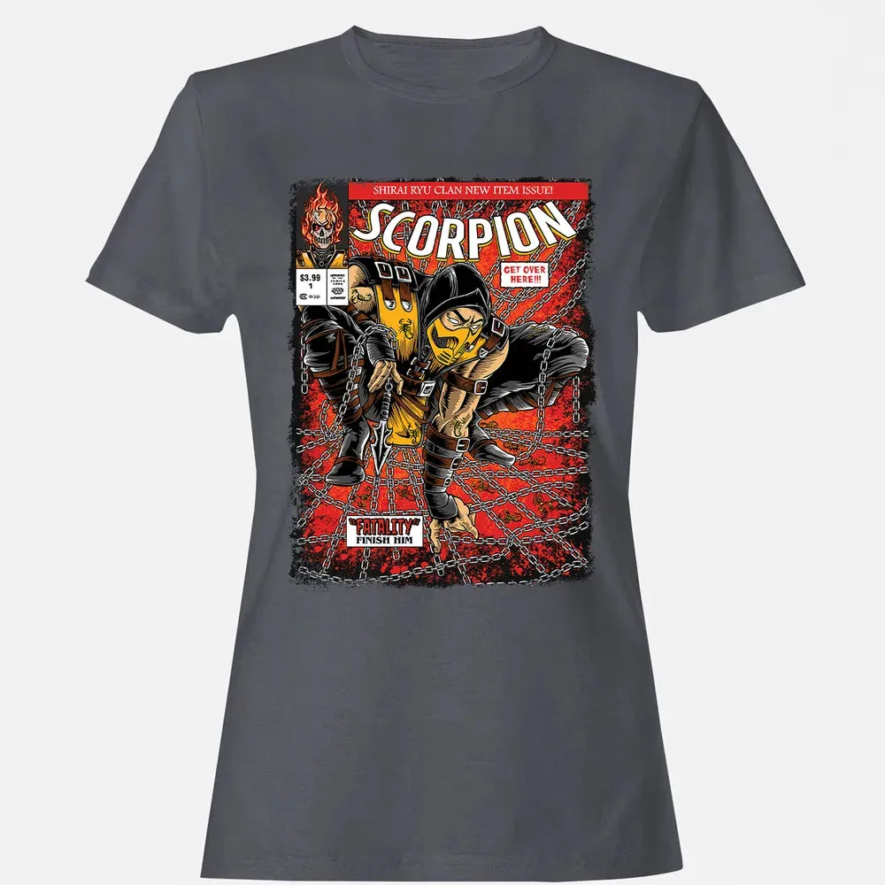 Scorpion Comic Women's T-shirt - 5