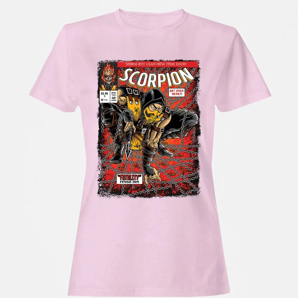 Scorpion Comic Women's T-shirt - 9