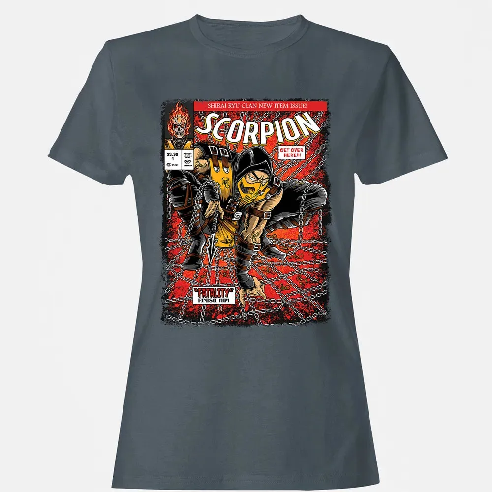 Scorpion Comic Women's T-shirt - 3