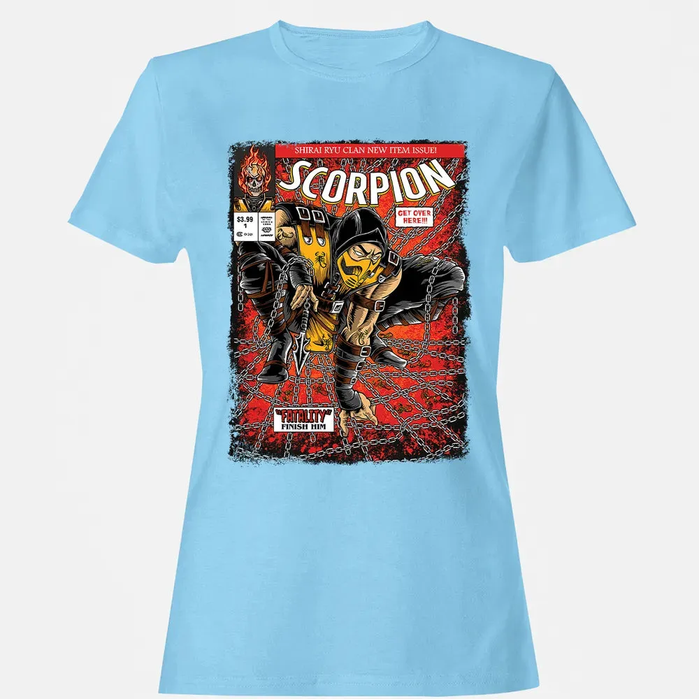 Scorpion Comic Women's T-shirt - 8