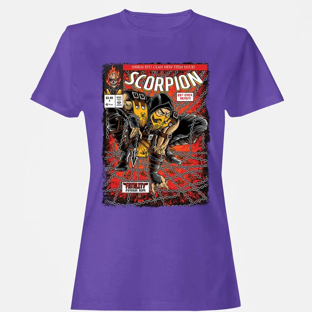 Scorpion Comic Women's T-shirt - 12