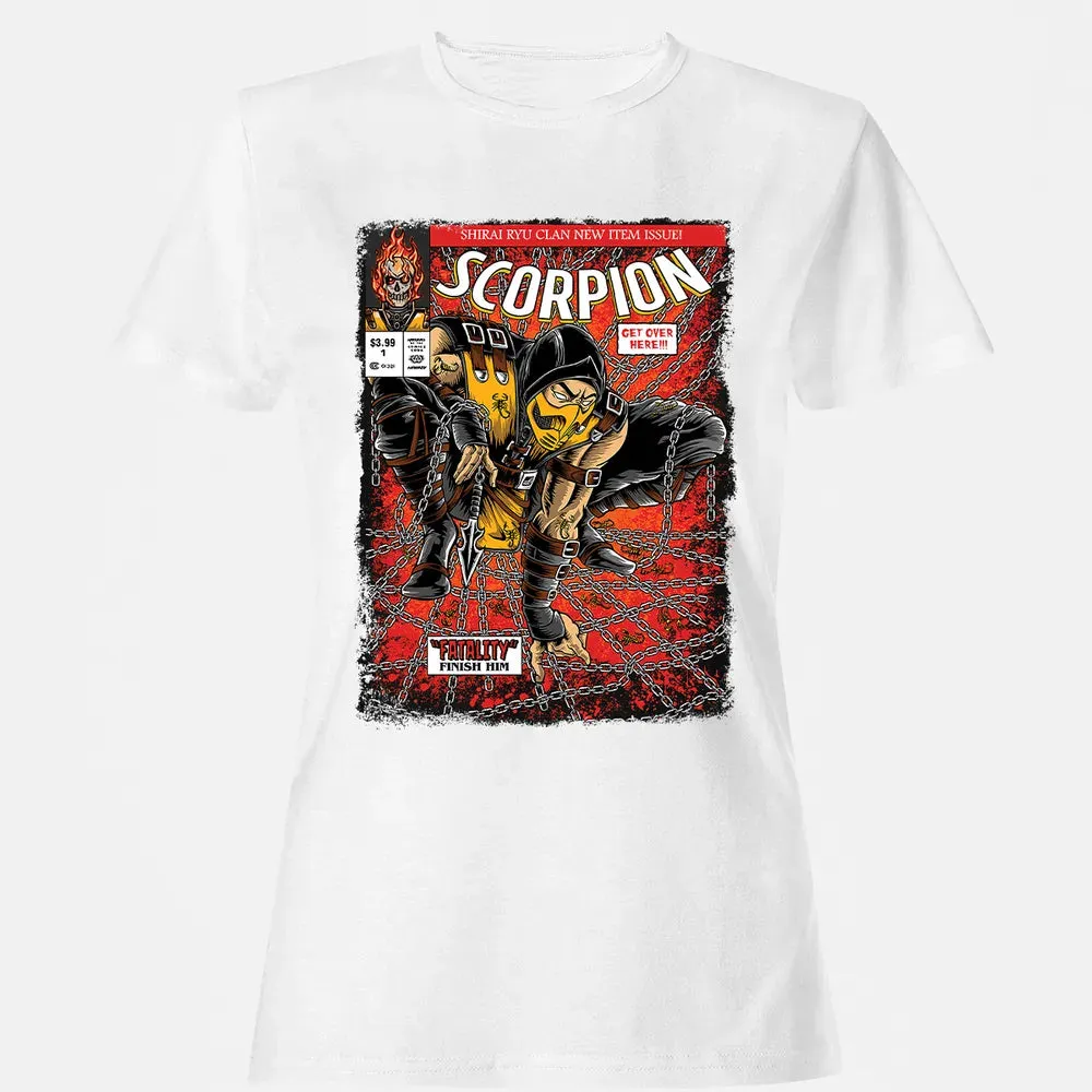 Scorpion Comic Women's T-shirt - 16