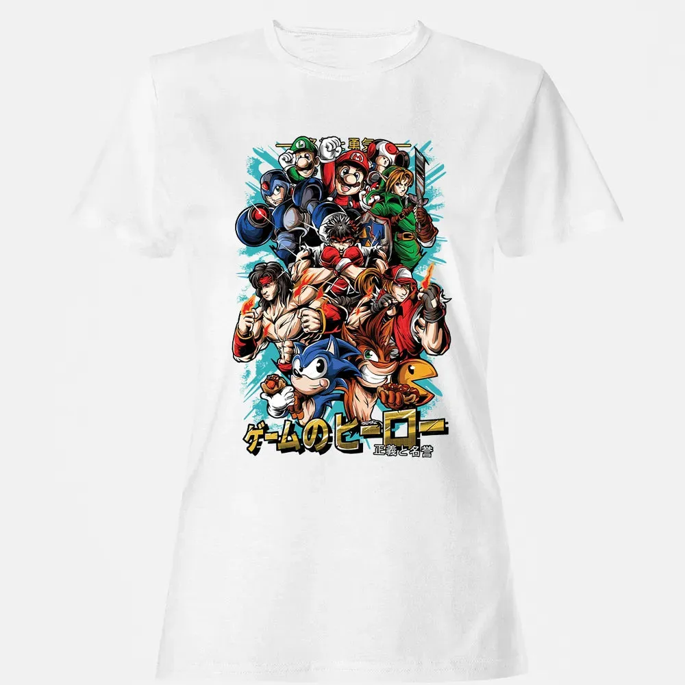 Nostalgic Heroes Women's T-shirt - 16