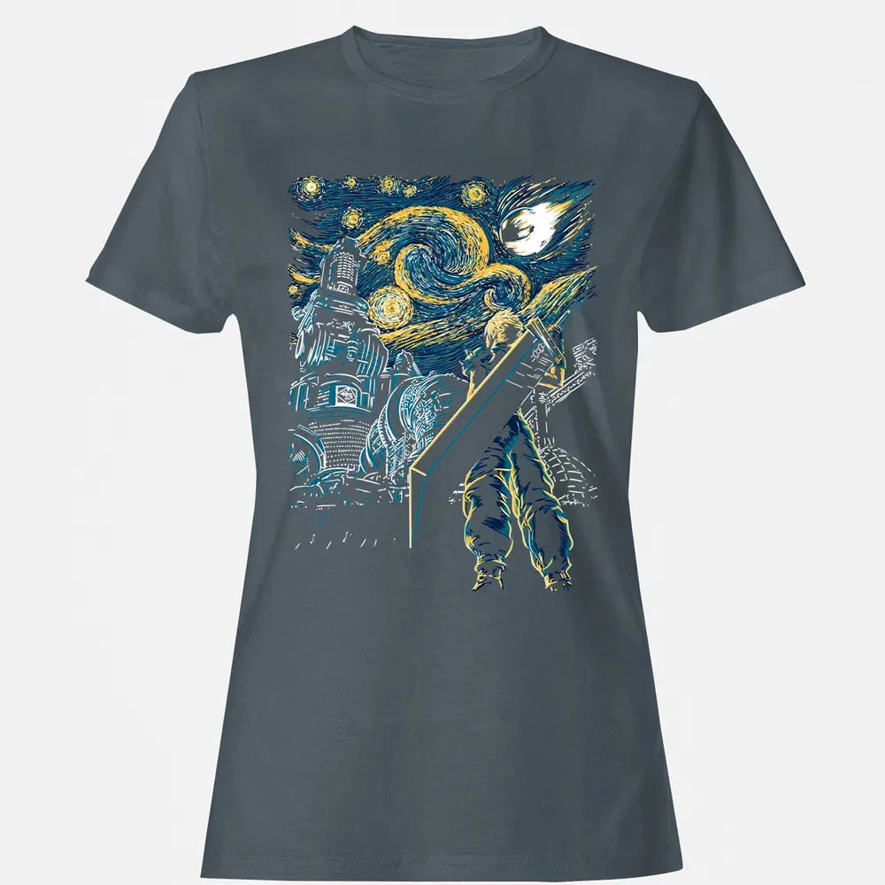 FF 7 Starry Night Women's T-shirt - 3