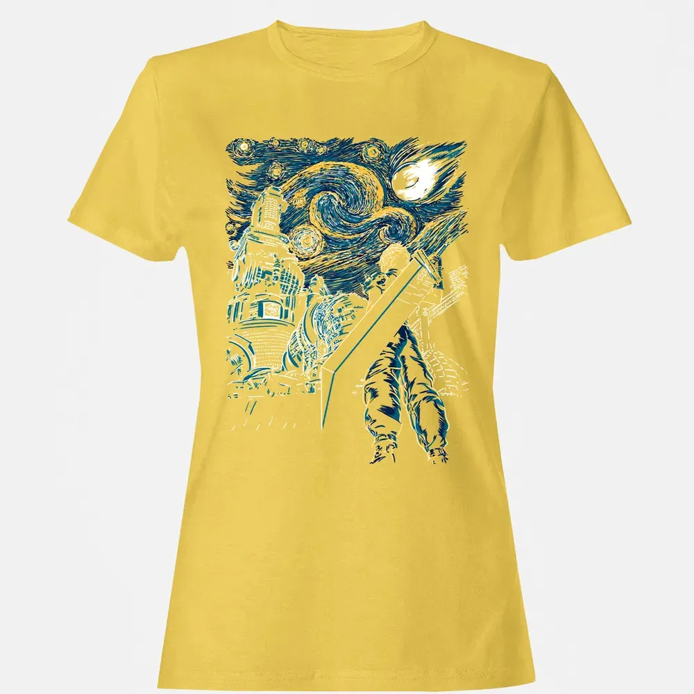 FF 7 Starry Night Women's T-shirt - 4