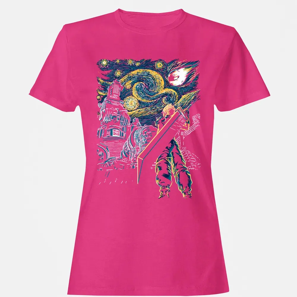 FF 7 Starry Night Women's T-shirt - 6