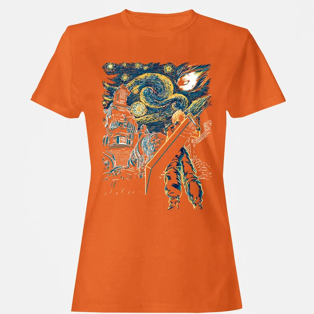 FF 7 Starry Night Women's T-shirt - 11