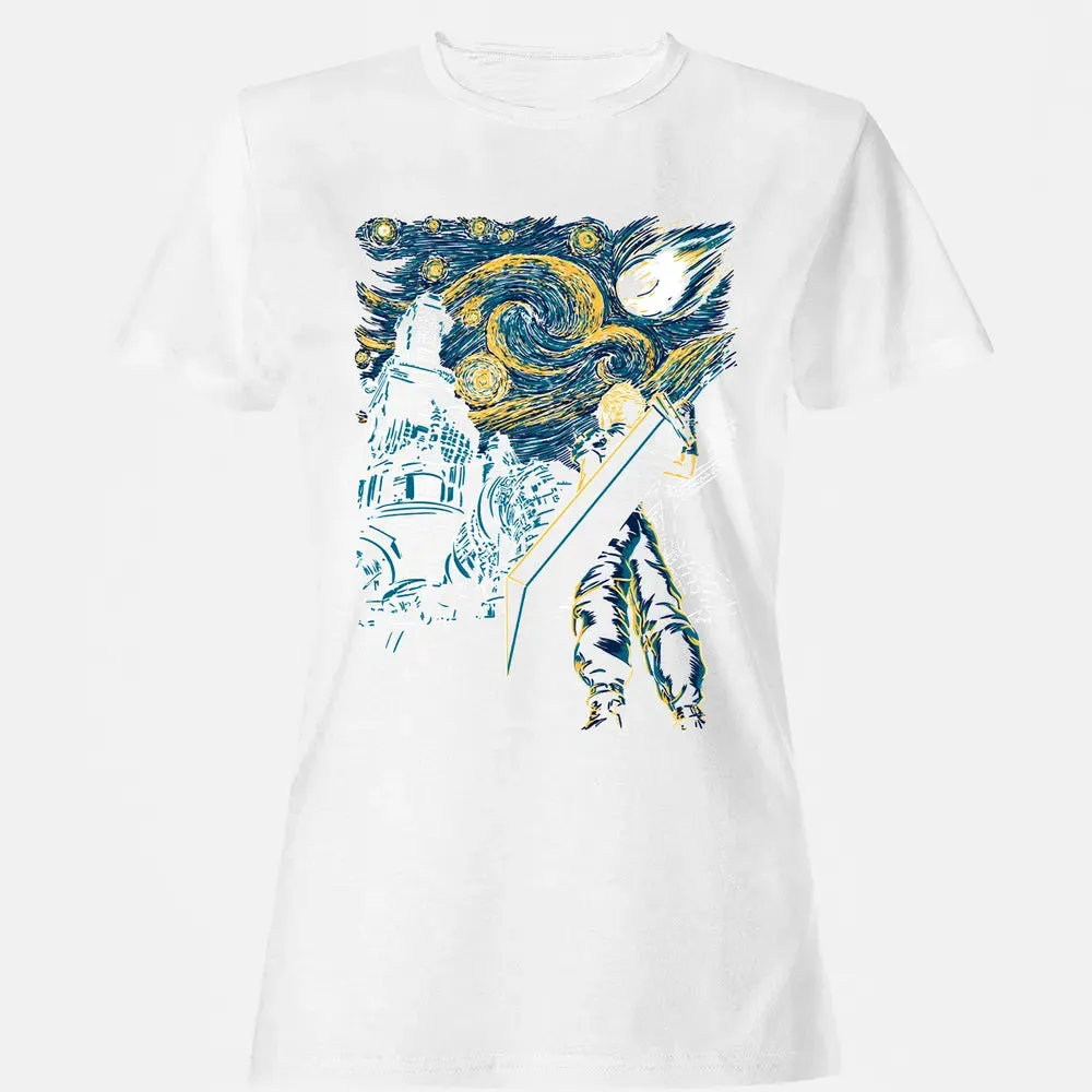 FF 7 Starry Night Women's T-shirt - 16