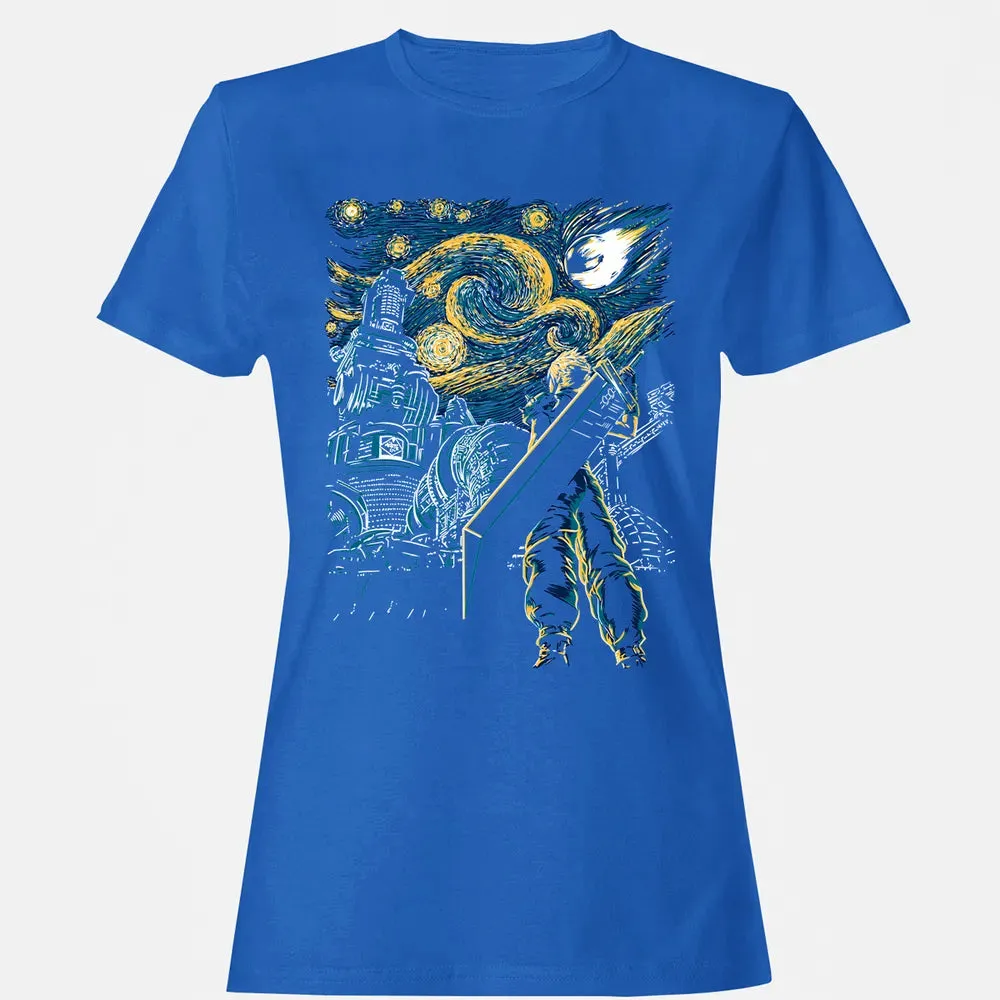 FF 7 Starry Night Women's T-shirt - 14