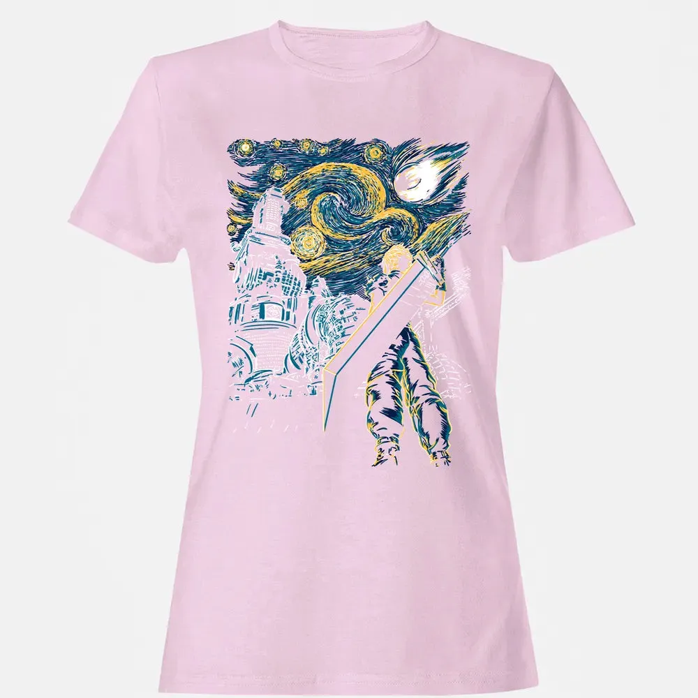 FF 7 Starry Night Women's T-shirt - 9