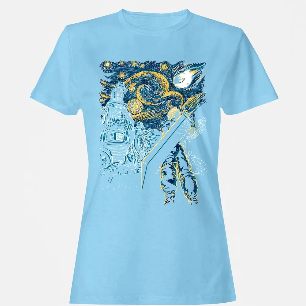 FF 7 Starry Night Women's T-shirt - 8