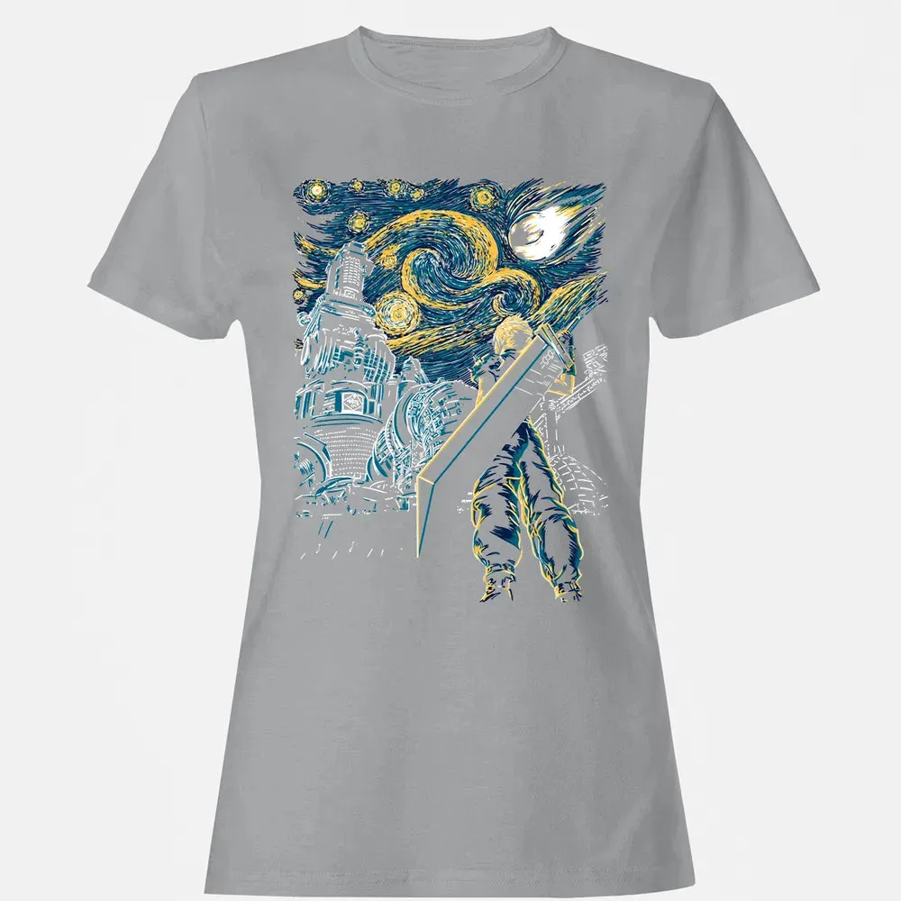 FF 7 Starry Night Women's T-shirt - 15