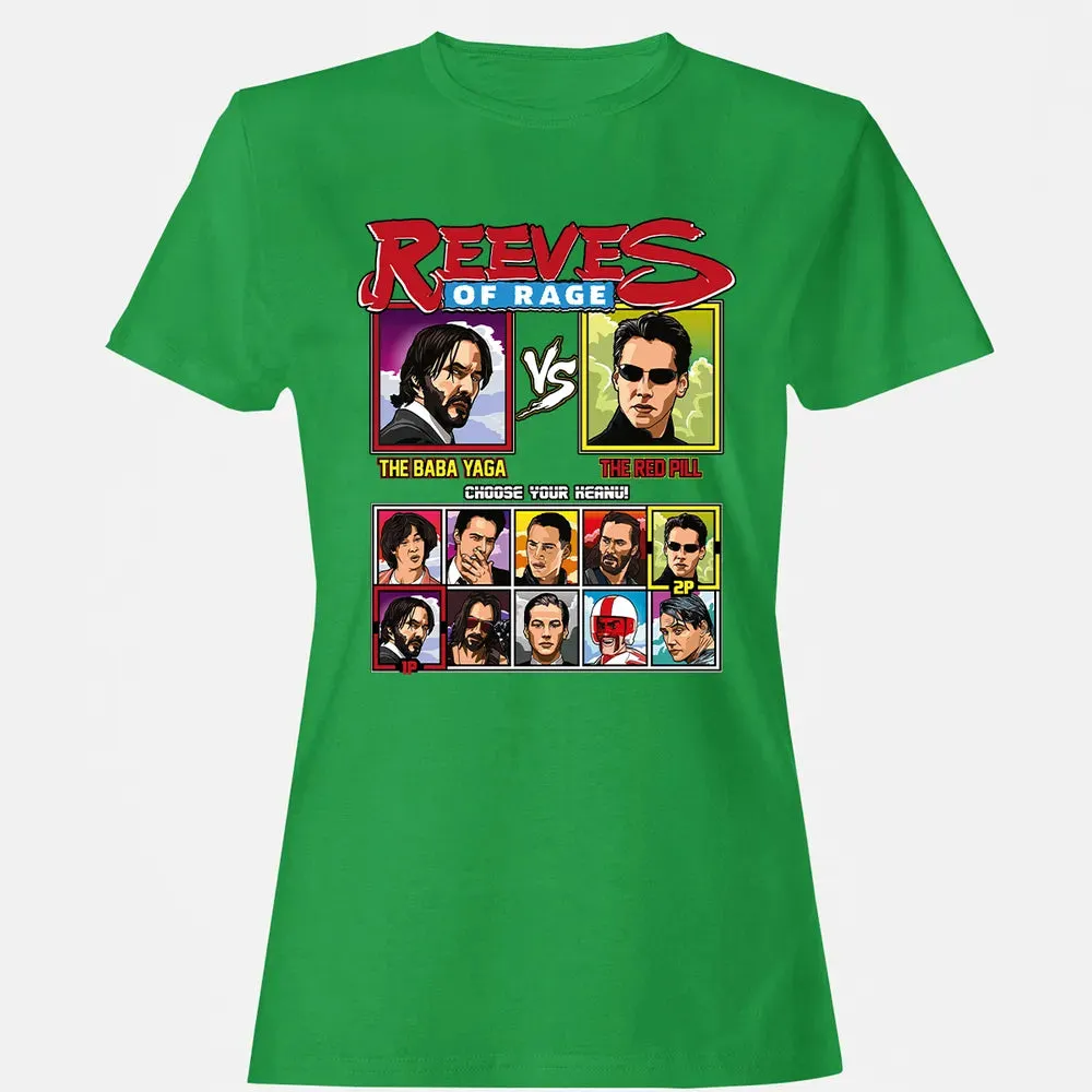 Reeves of Rage: Baba Yaga vs Red Bill Women's T-shirt - 7