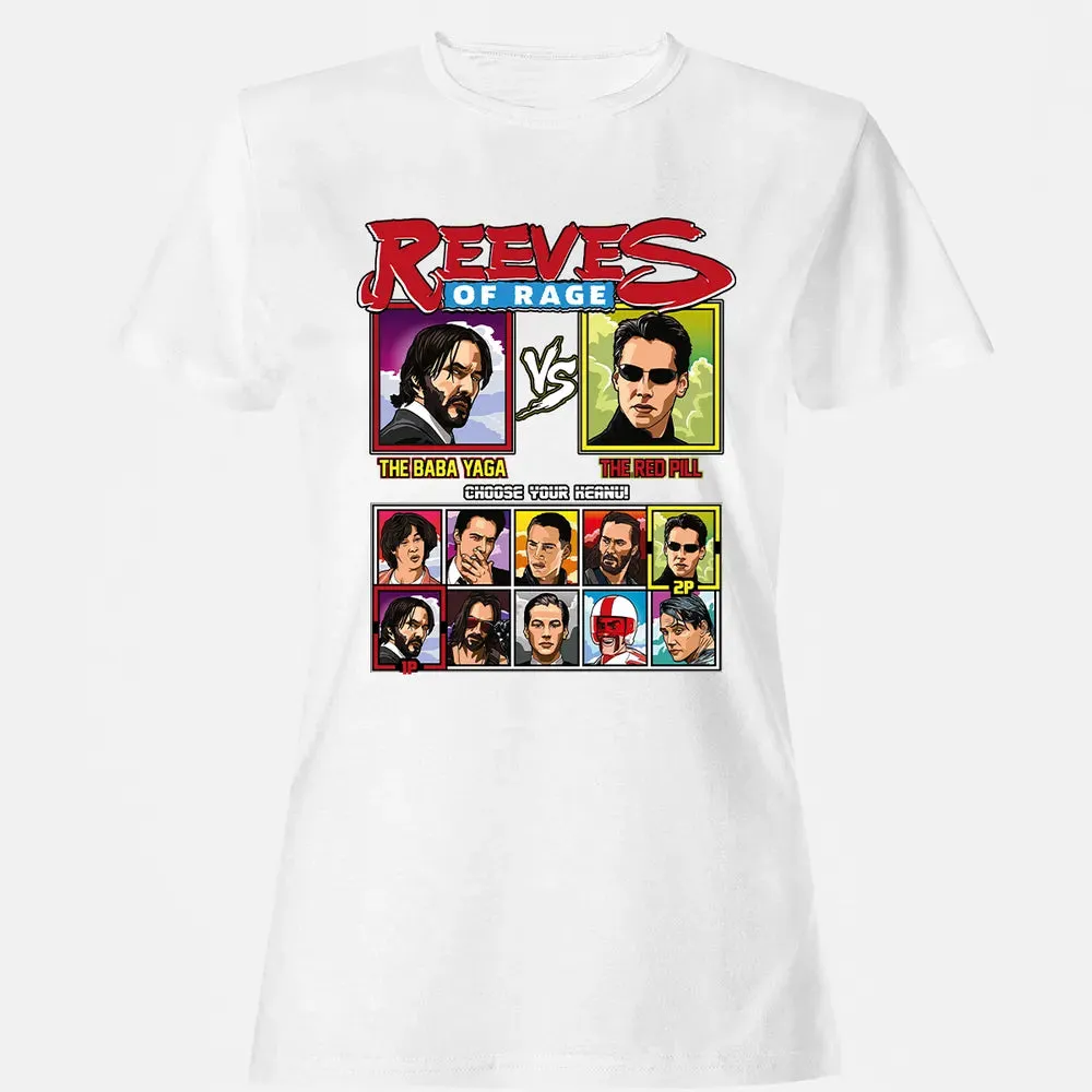 Reeves of Rage: Baba Yaga vs Red Bill Women's T-shirt - 16
