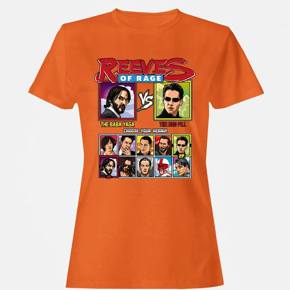 Reeves of Rage: Baba Yaga vs Red Bill Women's T-shirt - 11
