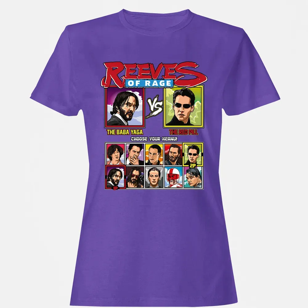 Reeves of Rage: Baba Yaga vs Red Bill Women's T-shirt - 12