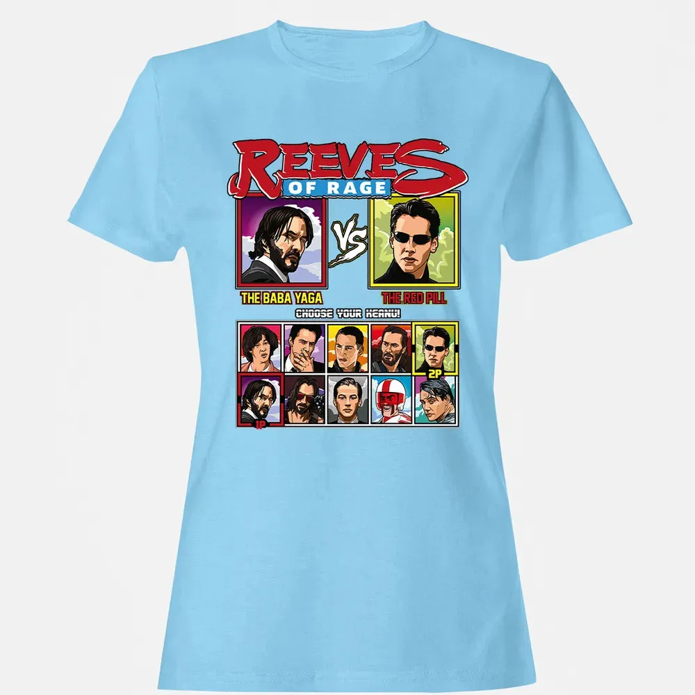 Reeves of Rage: Baba Yaga vs Red Bill Women's T-shirt - 8