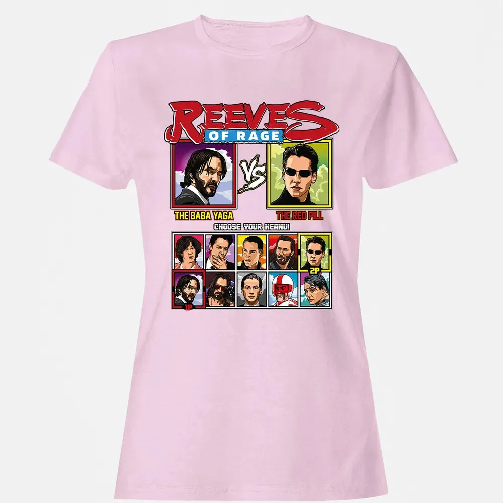 Reeves of Rage: Baba Yaga vs Red Bill Women's T-shirt - 9