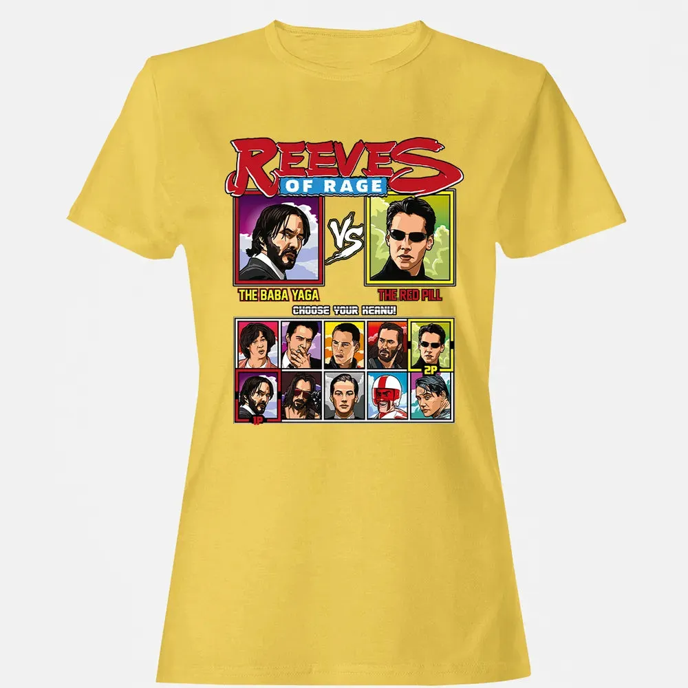Reeves of Rage: Baba Yaga vs Red Bill Women's T-shirt - 4