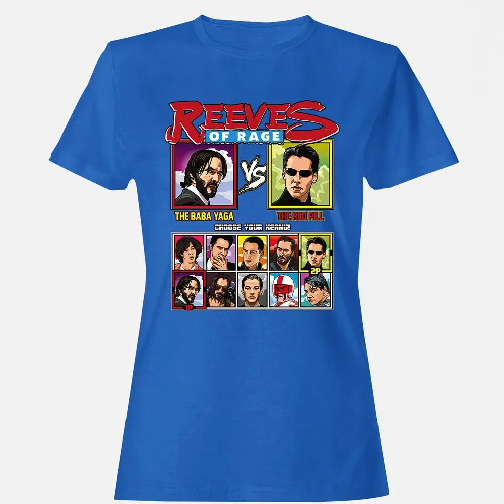 Reeves of Rage: Baba Yaga vs Red Bill Women's T-shirt - 14