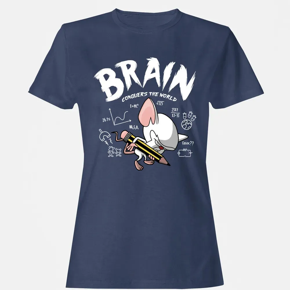 Brain Conquers The World Women's T-shirt - 10
