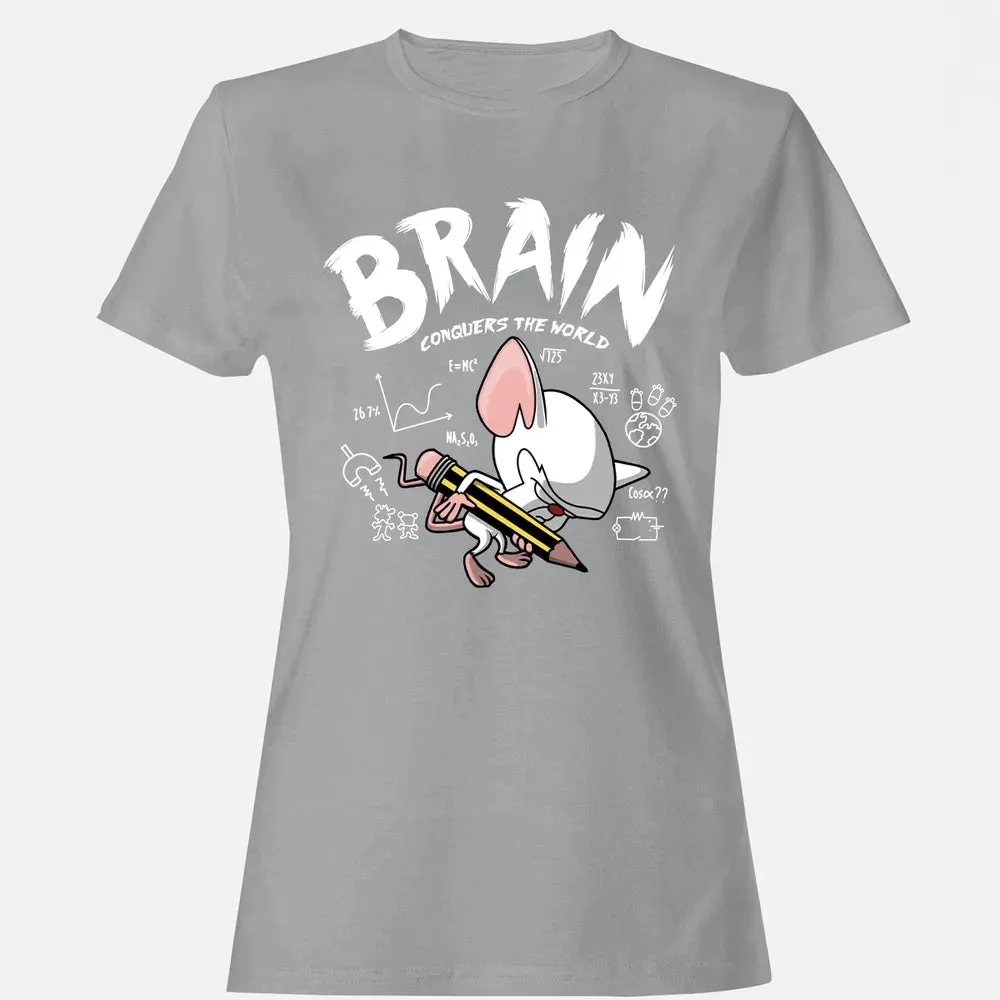 Brain Conquers The World Women's T-shirt - 15