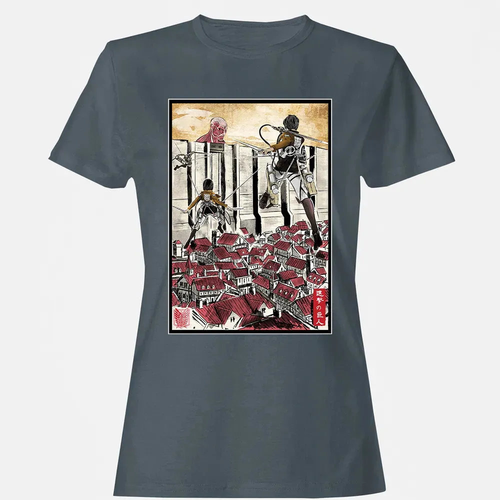 Defending the Wall Women's T-shirt - 3