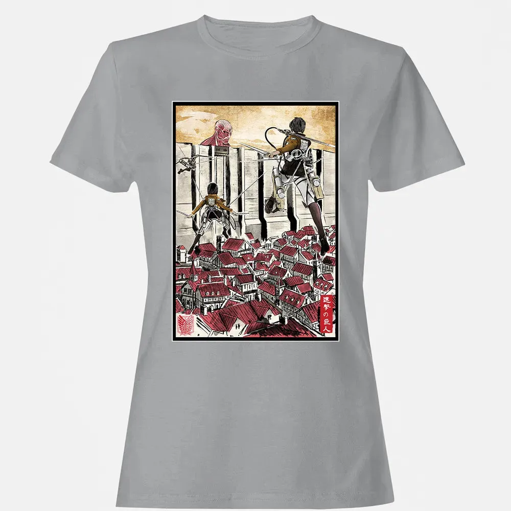 Defending the Wall Women's T-shirt - 15