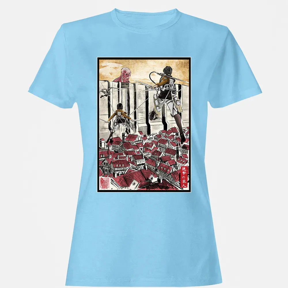 Defending the Wall Women's T-shirt - 8