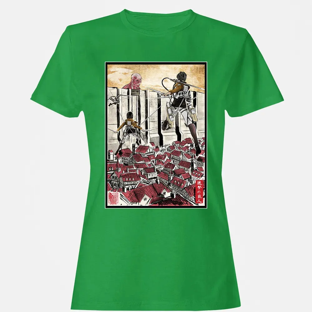 Defending the Wall Women's T-shirt - 7