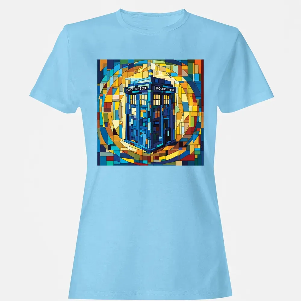 Callbox In Blue Women's T-shirt - 8