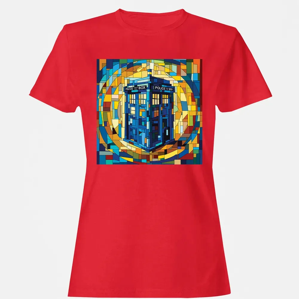 Callbox In Blue Women's T-shirt - 13