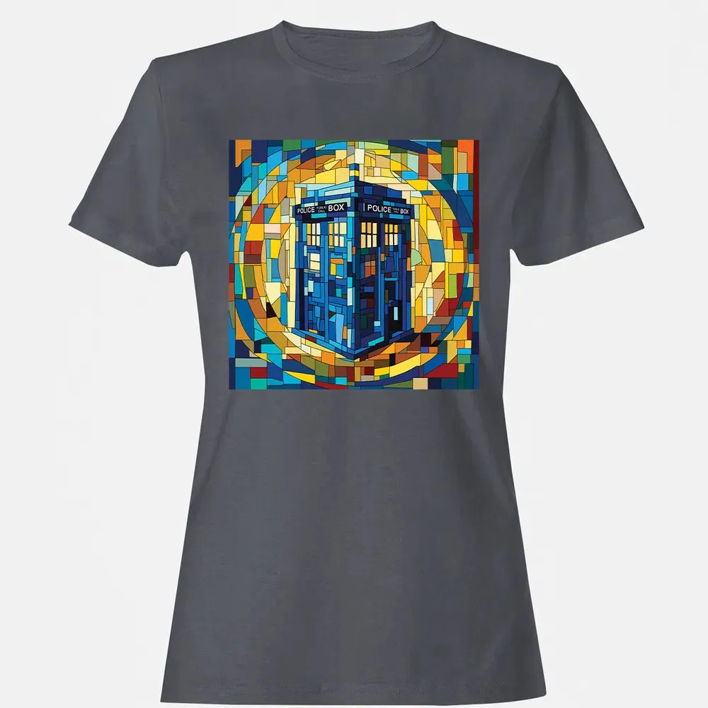 Callbox In Blue Women's T-shirt - 5