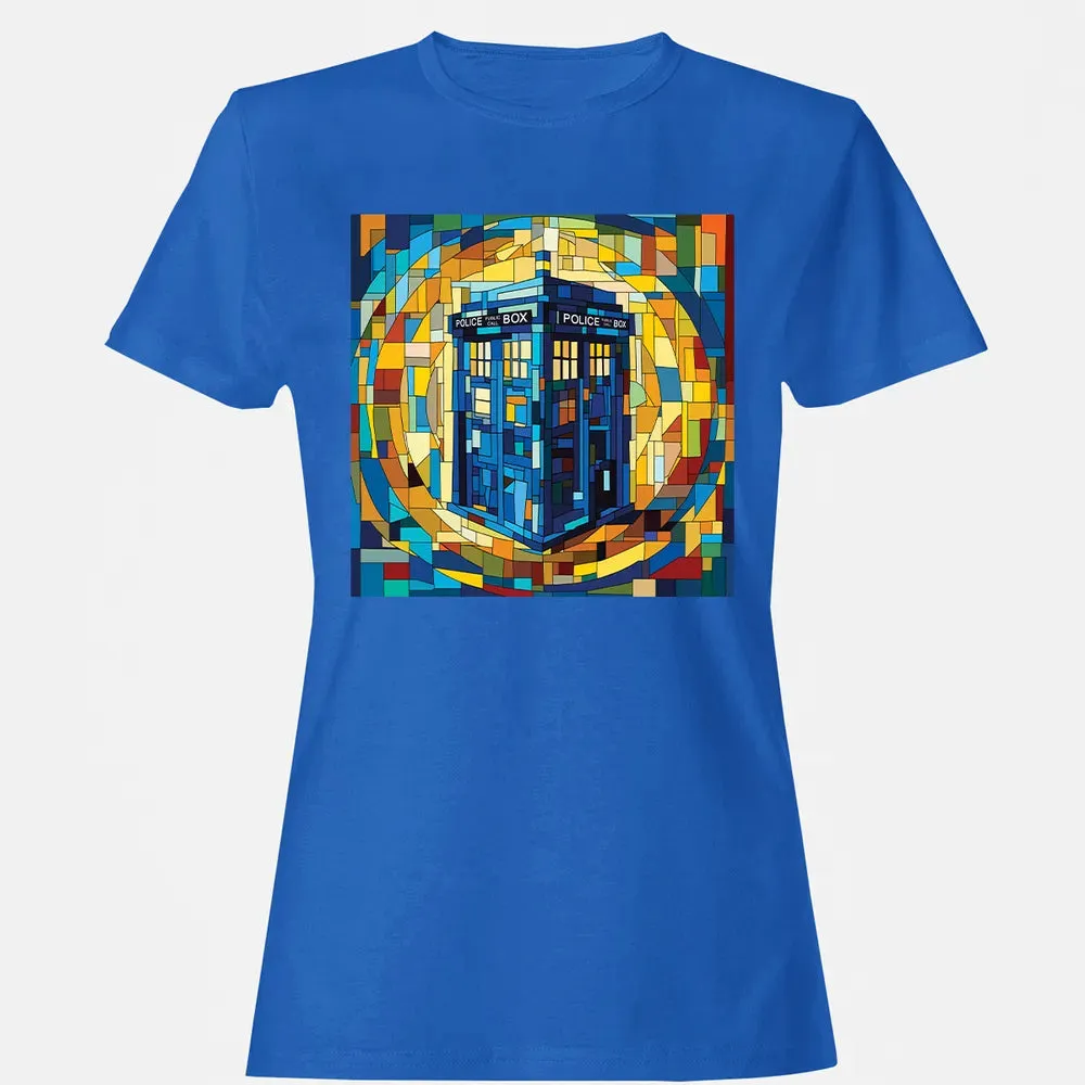 Callbox In Blue Women's T-shirt - 14