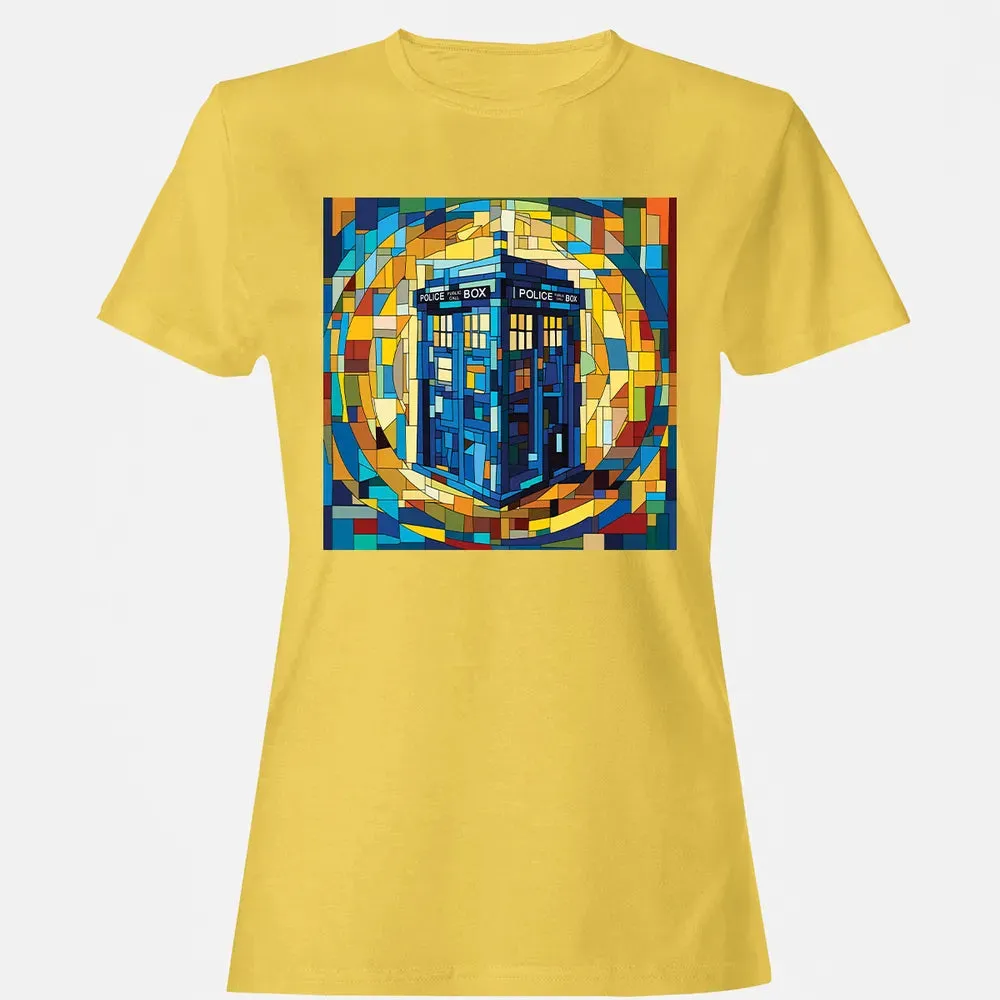 Callbox In Blue Women's T-shirt - 4