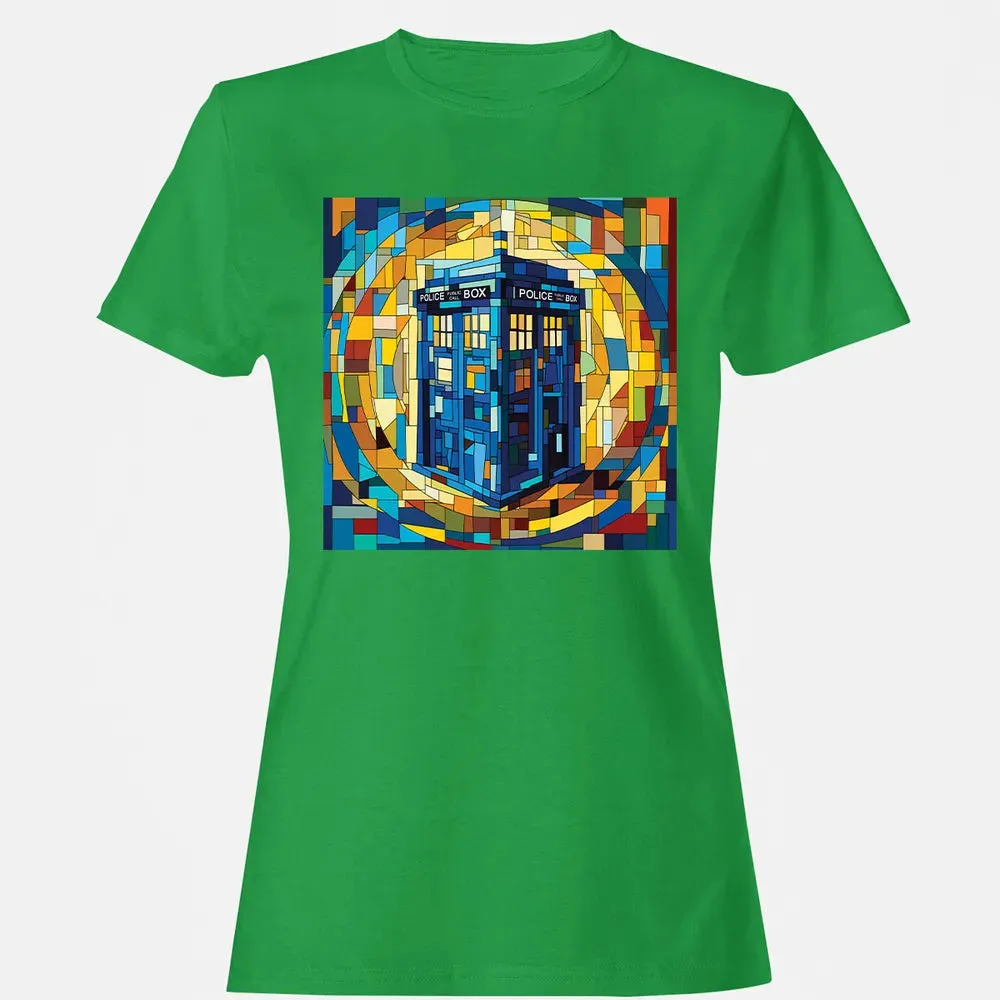 Callbox In Blue Women's T-shirt - 7