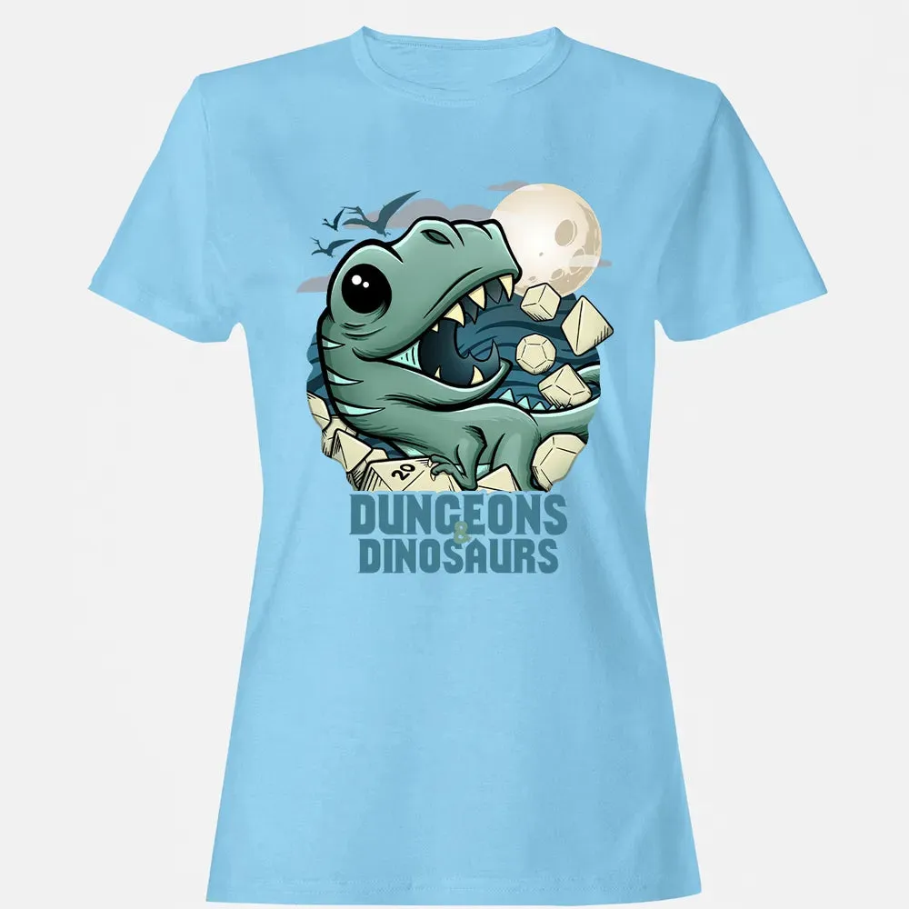 Dungeons Dinosaurs Women's T-shirt - 8