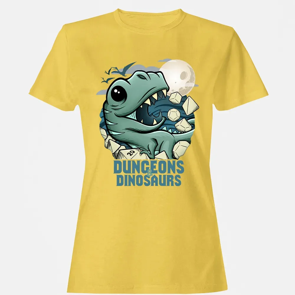 Dungeons Dinosaurs Women's T-shirt - 4
